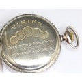 ceas de buzunar Viking-Cortebert cal.526. argint. cca 1930-1940